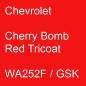 Preview: Chevrolet, Cherry Bomb Red Tricoat, WA252F / GSK.